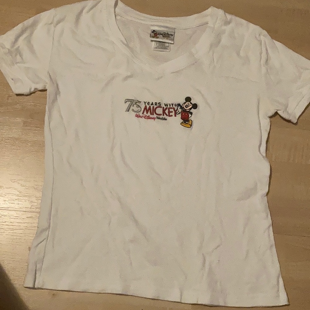 LIKE NEW vintage 75 years with Mickey v-neck